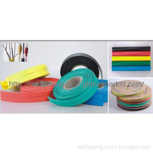 Low temperature heat shrink fire resistance tube